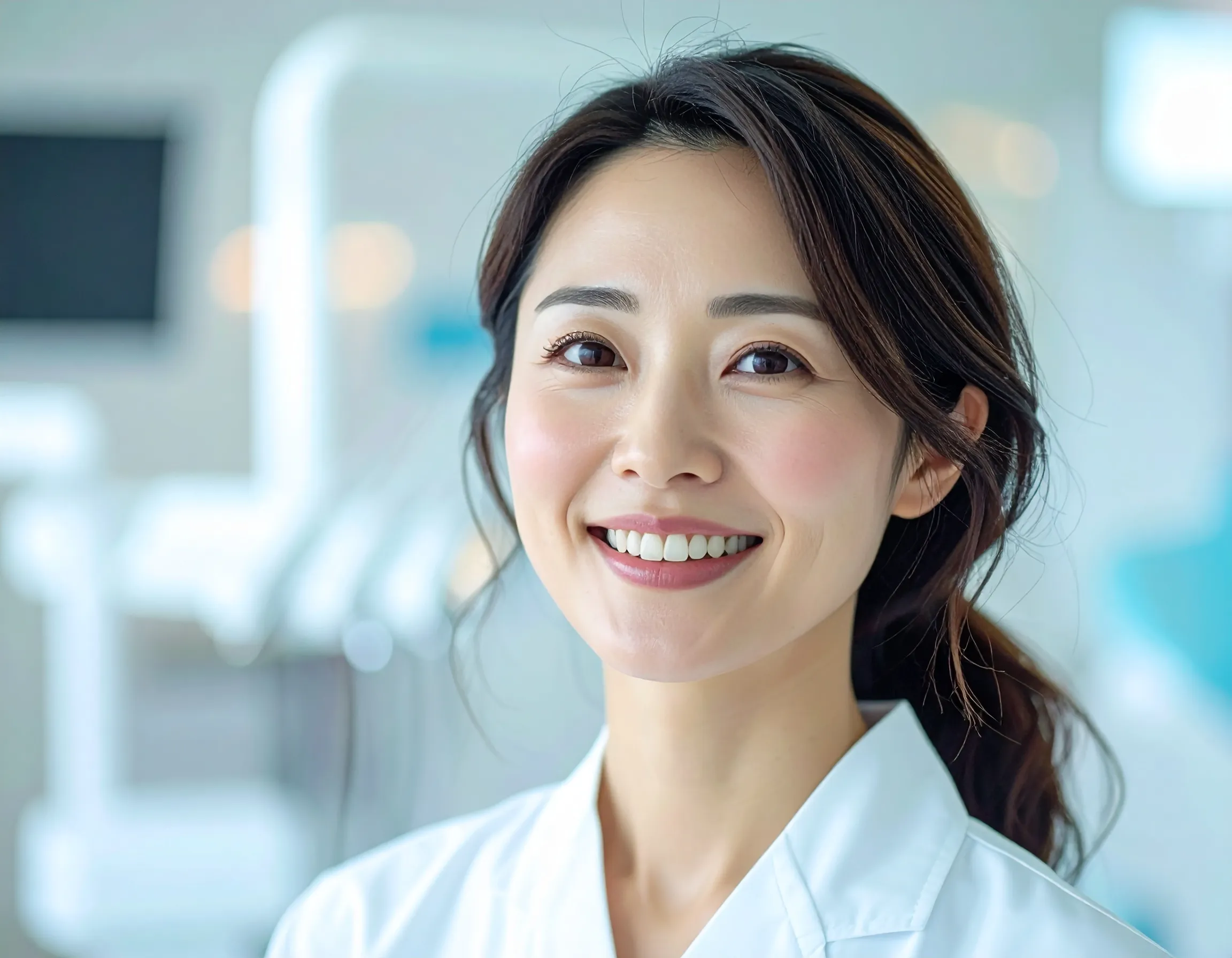 微笑む女性
